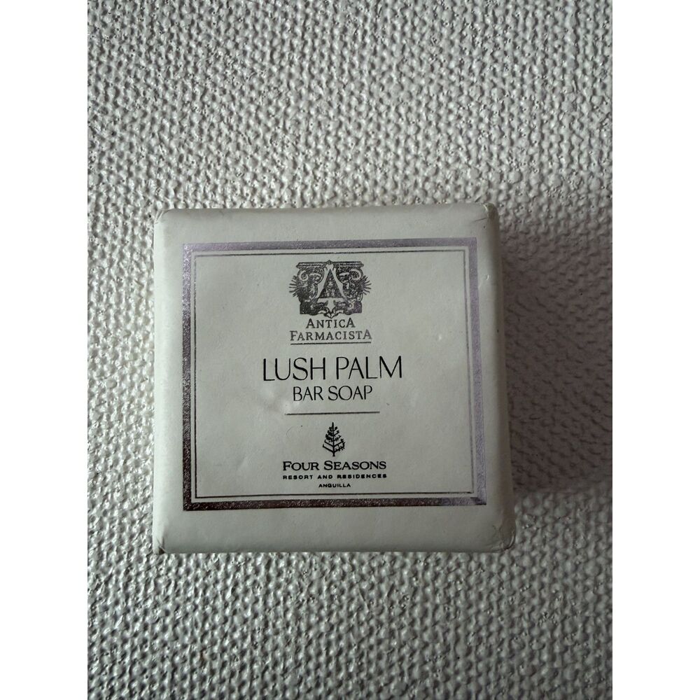 Antica Farmacista Lush Palm Bar Soap made for Four Seasons Anguilla 4 oz